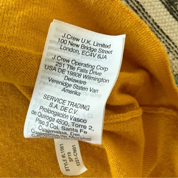 J. Crew cotton sweater top - Picture 8 of 8